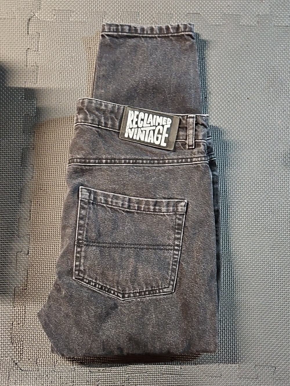 Reclaimed Vintage Black Jeans Size 34
